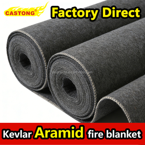 Emergency Escape <strong>Fire</strong> Blanket Carbon Fiber Mixed Aramid Flame Retardant Rescue Fireproof <strong>Mat</strong> for <strong>Fire</strong> Fighting Home Safe for Car - Product Image 2