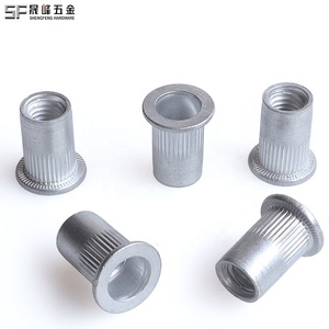 M3 M4 M5 M6 M8 M10 <span class=keywords><strong>M12</strong></span> Nhôm Hợp Kim Dọc Có Knurled Hollow Đinh Tán <span class=keywords><strong>Nut</strong></span> Đầu Phẳng Có Knurled Through-Lỗ Đinh Tán <span class=keywords><strong>Nut</strong></span> - Product Image 5