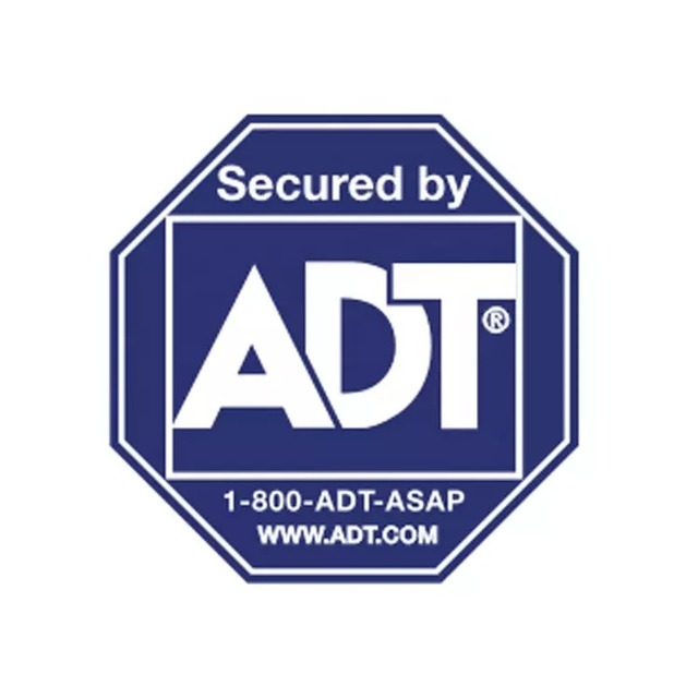 Security Window Customized Logo Double Sided Pvc Pp Pet Film Adhesive Adt Reflective Sticker