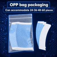Ruban Adhésif Transparent Invisible Double Face Imperméable Facile à Utiliser (36 pièces/sac) pour Perruques et Compléments Capillaires