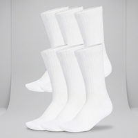 Chaussettes de sport personnalisées pour hommes et femmes, avec logo tricoté, design tendance, tube personnalisé, blanc et noir, logo personnalisé, chaussettes de sport pour hommes
