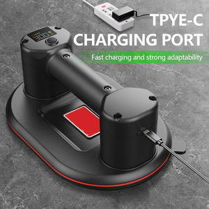 Ventosa Elevadora de Azulejos Industrial Inalámbrica de 10 Pulgadas con Bomba de Vacío Automática a Batería y Pantalla Digital - Product Image 3