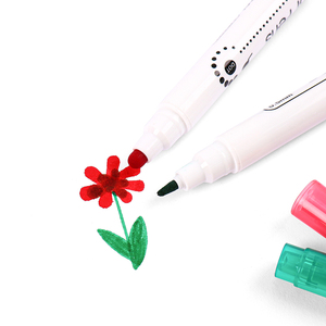 Set di Pennarelli a Doppia Punta con 12 <span class=keywords><strong>Colori</strong></span>, per Punti e Linee, Senza Applicazione di Colore, Set di Pennarelli Artistici - Product Image 6