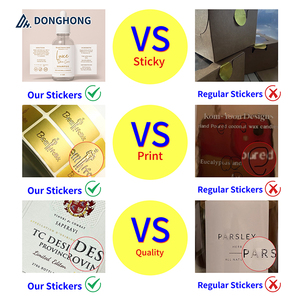 Etiquetas Redondas Autoadhesivas Impermeables de Alta Calidad con Impresión Personalizada de Logotipo para Alimentos - Product Image 4