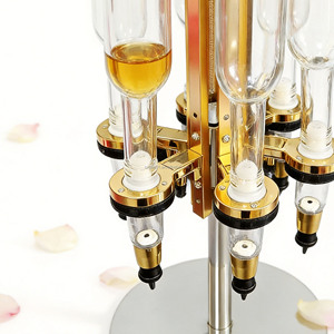 Exhibidor Giratorio para Perfumes con Logotipo Personalizado, para 6 Botellas, con Estantes y Gabinetes, para Botellas de 375 ml, Mueble de Exhibición para Tiendas - Product Image 5
