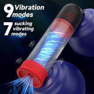 Bomba de Vacío Eléctrica de Alta Calidad a Prueba de Agua para Agrandamiento del Pene con Sensación Realista para la Masturbación Masculina - Product Image 3