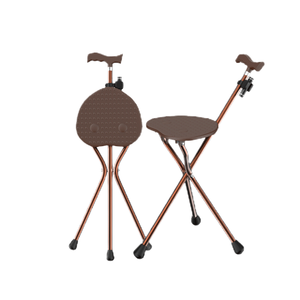 Tabouret pliant aluminium multifonction <span class=keywords><strong>trois</strong></span> <span class=keywords><strong>pieds</strong></span> personnes âgées <span class=keywords><strong>canne</strong></span> chaise <span class=keywords><strong>canne</strong></span> - Product Image 1