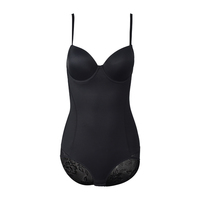 Sangle Push up Haute Compression Entrejambe Ouvert Avec Boucle Conception Resserrement Abdominal Rehausseur De Fesses Femmes Shapewear Body