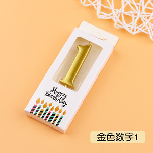 Candele Numeriche Dorate da 0 a 9 per Torta di Compleanno, Decorazioni per Feste e Celebrazioni - Product Image 4