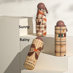 Paraguas Plegables <span class=keywords><strong>de</strong></span> Diseño Moderno, Pequeños y <span class=keywords><strong>de</strong></span> Bolsillo, Paraguas Clásicos Plegables y Portátiles para Viajes - Product Image 6