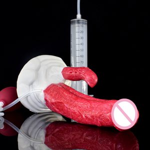 Consolador vibrador de silicona de 9 pulgadas, modos de vibración de Control remoto, consolador para perros con nudo y ventosa manos libres para hombre - Product Image 3