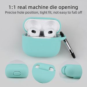 <span class=keywords><strong>เคส</strong></span>ซิลิโคนสำหรับหูฟัง airpod Gen <span class=keywords><strong>3</strong></span><span class=keywords><strong>เคส</strong></span><span class=keywords><strong>ชาร์จ</strong></span>พร้อมพวงกุญแจแบบมีตะขอสำหรับ airpod <span class=keywords><strong>3</strong></span><span class=keywords><strong>เคส</strong></span> - Product Image 6