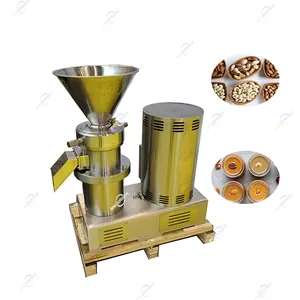 Stainless Steel Wet Colloid Mill Commercial Peanut Butter Maker Nut Paste Grinding Machine Groundnut Butter Grinder Machine