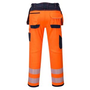 PORTWEST - T501ONR30 PW3 <b>hi</b>-<b>vis</b> Holster <b>orange</b>/blue navy work trouser - EAN 5036108307067 <b>HI</b>-<b>VIS</b> WORKWEAR - Product Image 2