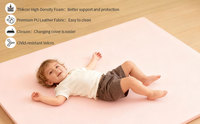 Tapis de jeu pour bébé imperméable, pliable, en mousse à mémoire de forme, doux pour la peau, non toxique, lavable en machine