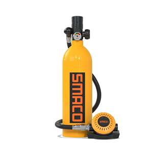 Mini 0.5L Tanque DE BUCEO Cilindro de oxígeno <span class=keywords><strong>SMACO</strong></span> S300 Botella DE BUCEO Submarino Buceo Tanque de aire pulmonar - Product Image 3