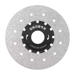 Disque de coupe pour <span class=keywords><strong>scie</strong></span> diamantée en acier brasé poreux de 4 pouces Carreaux de meulage <span class=keywords><strong>circulaire</strong></span> à grande vitesse Peinture industrielle-Dry OEM Disponible - Product Image 1