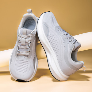 Zapatillas Unisex para las Cuatro Estaciones, Diseño Barefoot, Puntera Ancha, Suela Plana, Transpirables, con Cordones, Antideslizantes, Acolchadas, Cómodas, para Deporte, Caminar y Moda - Product Image 2