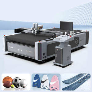 Máquina de Corte Plana CNC Digital de Alta Precisión AOL para Tableros de PVC con Alimentación por PC y Cuchilla Oscilante CCD - Product Image 2