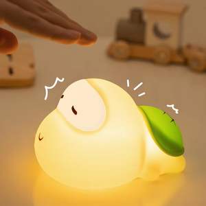 Lampe de chevet tactile pour petits animaux, <span class=keywords><strong>tortue</strong></span>, avec minuterie, décoration de chambre d'enfant, compagnon de chambre d'enfant, <span class=keywords><strong>veilleuse</strong></span> pour bébé - Product Image 1