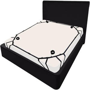 BDSM 침대 구속 도구, 속박 로프 키트, 나일론 수갑, 발목 수갑 세트, 노예 에로틱 성인용 섹스 토이, 커플을 위한 성적 게임용 - Product Image 4