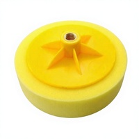 Tampons de polissage en mousse circulaire souple personnalisables de 6 pouces, qualité supérieure, pour éliminer les rayures de carrosserie automobile, CN