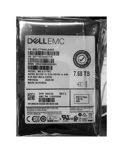 SSD รุ่นดั้งเดิมของ Dell ความจุ 7.68TB สูงสุด SAS 24Gbps ISE Read Intensive 512e ขนาด 2.5 นิ้ว แบบ Hot Swappable 1WPD ตัวเก็บข้อมูลภายในแบบไฮบริดของ Dell - Product Image 3