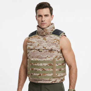 VANDA Desert Digital Taktische Schutzweste Gepolsterter Hochkragen Rutschfeste Gummi-Schulterpolster 900D Nylon MOLLE-Reihen für den Einsatz im Gelände - Product Image 1