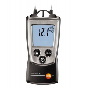 Testo606-1Compact Material <b>Moisture</b> <b>Meter</b> with Backlit LCD, Multi-Material Characteristic Curves for Wood and Building Materials - Product Image 1