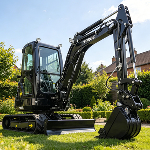 Mini Excavadora <span class=keywords><strong>de</strong></span> 1-3 Toneladas que Ahorra Espacio para Renovación y Remodelación Urbana en Europa - Product Image 2