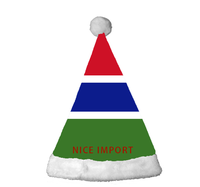 Chapeaux de Noël à la mode avec drapeau hongrois, confortables et en peluche, pour adultes, pour les fêtes de Noël et du Nouvel An