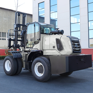 Xe nâng dầu công nghiệp Powston 4WD, 6 xi-lanh, 120HP, tiêu chuẩn khí thải Quốc gia IV, khả năng nâng 4m, khả năng leo dốc 20%, sử dụng ngoài trời - Product Image 5