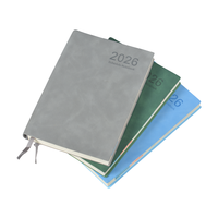 Carnet de notes OEM multicolore 2026 avec estampage à chaud, pages intérieures planifiées, gestion de l'agenda, directement de l'usine