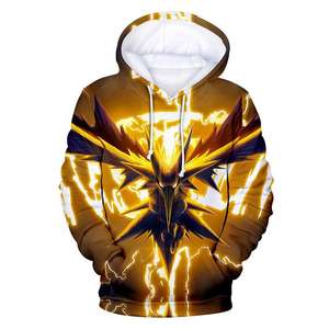 Sudadera con capucha con gráfico de Anime Galaxy para hombre, jersey con estampado cósmico colorido, ropa de calle informal, sudadera de moda de manga larga, Top - Product Image 4