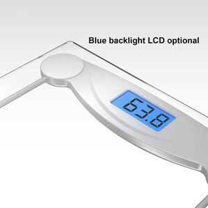 180kg 400lbs kỹ thuật số LCD đèn nền hiển thị 6 mét tempered glass trọng lượng phòng tắm quy mô cơ thể - Product Image 5