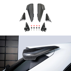 Aile supérieure en fibre de carbone neuve 2019-2025 9Y0 Spoiler fixe décoratif Modification de voiture Amélioration pour <span class=keywords><strong>Cayenne</strong></span> Coupé - Product Image 1