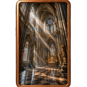 Barra de Cobre Puro 999 de 5 oz, Serie Iglesia en Alto Relieve 3D, Edición Limitada, Coleccionables de Arte Religioso de Catedrales, Barra de Cobre - Product Image 4
