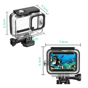 La mejor calidad Go Pro Hero 8 Black Cams <span class=keywords><strong>Carcasa</strong></span> impermeable/60M Funda subacuática para <span class=keywords><strong>GoPro</strong></span> Heros 8 Black - Product Image 6