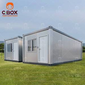 Cbox Wholesale Prefab Modular Office Portable <b>Temporary</b> Living Units Tiny Homes Flat Pack Container House - Product Image 2