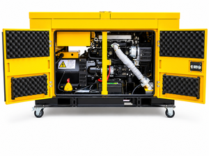 Generador Portátil de 13 kVA, 13 kW, Monofásico, Silencioso, Refrigerado por Agua, para Suministro de Energía de Respaldo en el Hogar - Product Image 3
