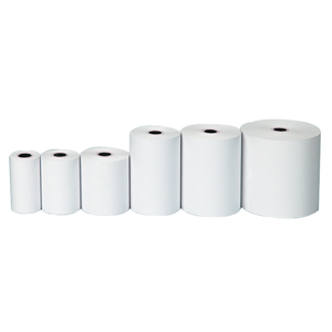 Papier thermique pour caisse enregistreuse certifié FSC sans BPA, simple couche, 3 1/8 x 230 mm, 80x80 mm, rouleau de papier pour imprimante thermique ATM/POS - Product Image 1