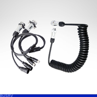 Câble d'accessoire de véhicule de haute qualité, connecteur RCA, adaptateur de connecteur d'aviation, câble d'extension d'aviation 4 broches pour pièces automobiles