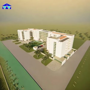 Edificio de Apartamentos de Estructura de Acero Prefabricada de Espacio Abierto para Comunidad Residencial en Togo - Product Image 6