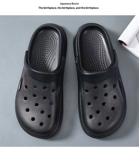 2025 hommes Style coréen vêtements d'extérieur décontractés chaussures antidérapant à semelles épaisses plate-forme plage Slip-Ons doux-orteil infirmière pantoufles pour l'été - Product Image 4