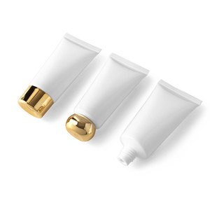 Botella de Plástico Blanca Brillante de 40 ml/g, Tubo Cosmético Vacío con Cabezal de Bomba de Vacío para Base Líquida, Protector Solar, Sérum para el Cuidado de la Piel - Product Image 5