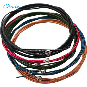 Giá Rẻ Giá Chất Lượng Cao Chống Gỉ Hexangular Lõi Thép Đầy Màu Sắc Điện Bass Guitar Dây - Product Image 2