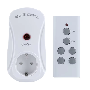 Venta al por mayor estándar europeo inalámbrico Control remoto salida 16A enchufe de corriente inteligente - Product Image 1