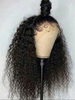 Perruque lace front wig ondulée indienne, cheveux naturels, vierges crus, cheveux humains, baby hair, 13x4, perruque pour femmes