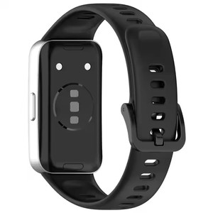 <span class=keywords><strong>Correa</strong></span> de reloj inteligente con cierre de hebilla colorida, <span class=keywords><strong>correa</strong></span> ajustable impermeable para reloj inteligente, <span class=keywords><strong>Correa</strong></span> deportiva de silicona para <span class=keywords><strong>Huawei</strong></span> Band 10 9 8 - Product Image 3