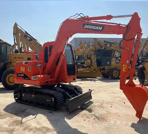 Mini-excavatrice sur chenilles DOOSAN d'occasion DH80, excavatrice Doosan DH55 DH60-7 DH70 DH80 fabriquée en Corée du Sud, excavatrice Doosan DH55-V - Product Image 1